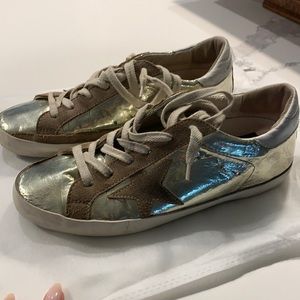 Golden Goose sneakers gold size 38 great condition